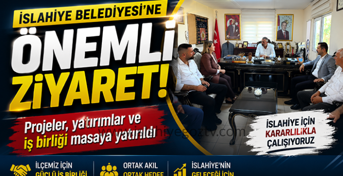 İslahiye Belediyesi’nde Proje ve Hizmet Değerlendirme Toplantısı