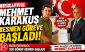 MHP İslahiye İlçe Başkanı Mehmet Karakuş Mazbatasını Aldı
