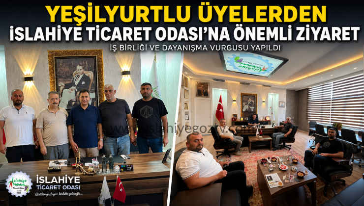 İslahiye Ticaret Odası’nda İstişare Toplantısı Üyelerin Talepleri Gündemde