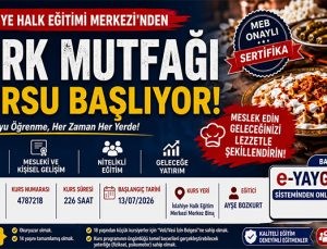 İslahiye Halk Eğitim Merkezi’nden Türk Mutfağı Kursu