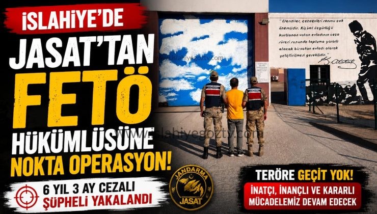 İslahiye’de Nokta Operasyon Aranan FETÖ Hükümlüsü Yakalandı