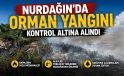 Nurdağı Rahat Bir Nefes Aldı Bademli’deki Orman Yangını Kontrol Altına Alındı