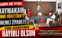 İslahiye Göz TV’den Kaymakam Emre Oğuztürk’e Hayırlı Olsun Ziyareti