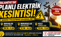İslahiye’de Bugün Planlı Elektrik Kesintisi: Üç Mahallede Bakım Çalışması Yapılacak