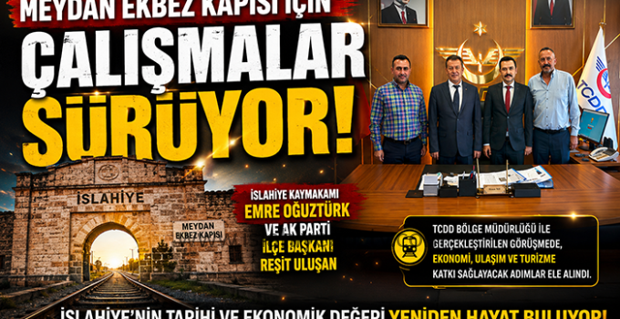 Meydan Ekbez Kapısı İçin Çalışmalar Sürüyor