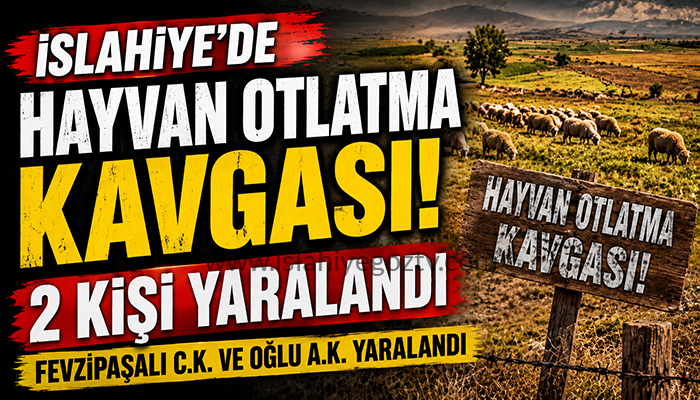 Hayvan Otlatma Tartışması Kanlı Bitti: 2 Yaralı
