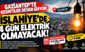 İslahiye’de 4 Günlük Elektrik Kesintisi: Mahalleler İçin Bakım Uyarısı