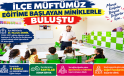 İLÇE MÜFTÜSÜ DR. MUSTAFA DEMİR, EĞİTİME BAŞLAYAN MİNİKLERLE BULUŞTU