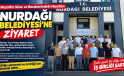 Muzaffer Köse ve Beraberindeki Heyetten Nurdağı Belediyesi’ne Ziyaret