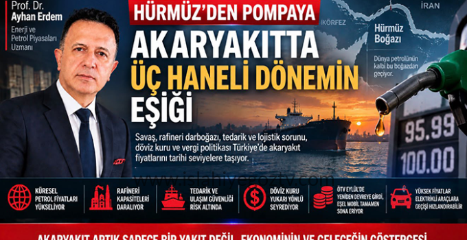 “Akaryakıtta 100 TL Eşiği Yaklaşıyor: Hürmüz’deki Savaş Türkiye’de Pompa Fiyatlarını Değiştiriyor”