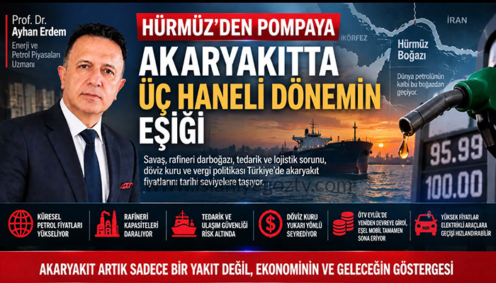 “Akaryakıtta 100 TL Eşiği Yaklaşıyor: Hürmüz’deki Savaş Türkiye’de Pompa Fiyatlarını Değiştiriyor”