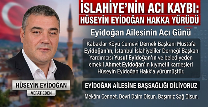 VEFAT VE BAŞSAĞLIĞI